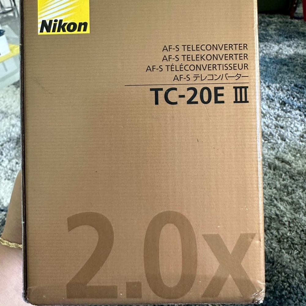 Nikon AF-S TC-20E 2X III Lens (TC-20E III)